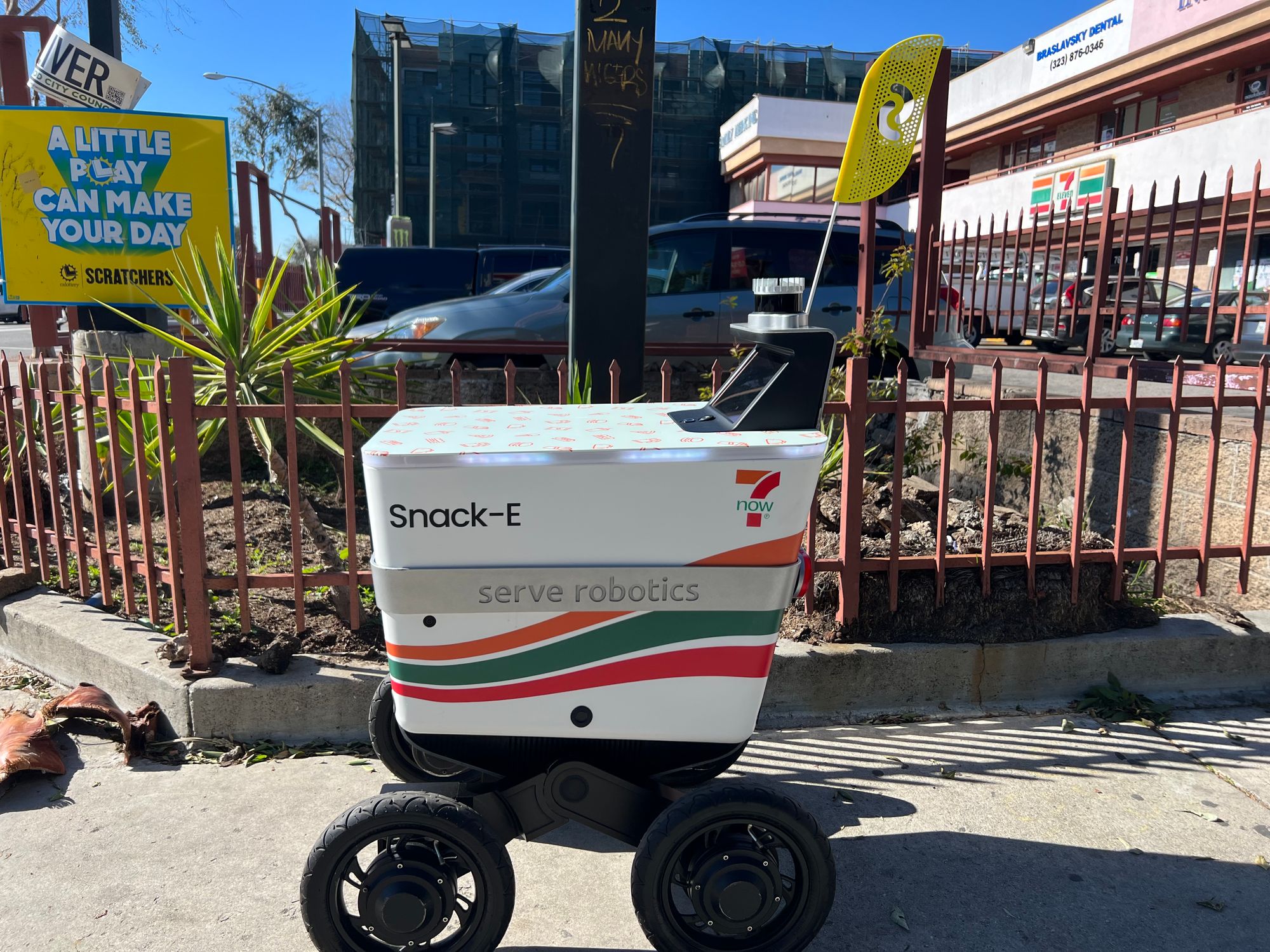 Meet Snack-E: 7-Eleven’s Newest Delivery Robot (That Doesn’t Take Tips)