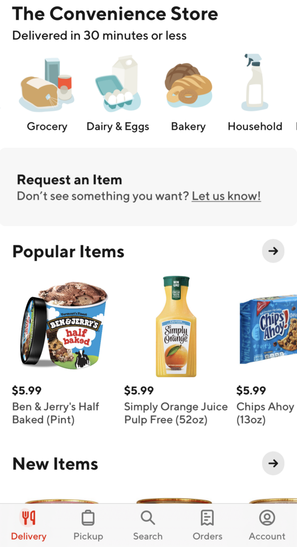 DoorDash Enters Grocery Retail With Dark Convenience Stores
